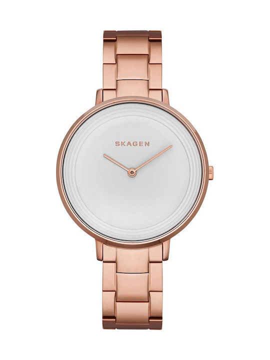 Skagen Uhr mit Rosa / Rosa Metallarmband SKW2331