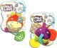 MG Toys Κουδουνίστρα Patch The Giraffe/Elephant Teether Rattle 2 Assrt. για Νεογέννητα
