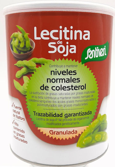 Santiveri Λεκιθίνη Σόγιας Κόκκους 3000mg Συμπλήρωμα για Αδυνάτισμα 275gr Unflavoured