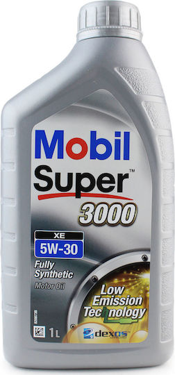 Mobil Super 3000 XE Synthetic Car Oil 5W-30 1lt