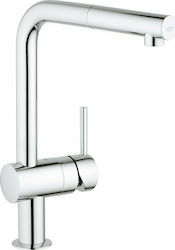 Grohe Minta Counter with Shower Silver