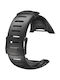Suunto Standard Strap Armband Silikon Schwarz (Kern) SS014993000