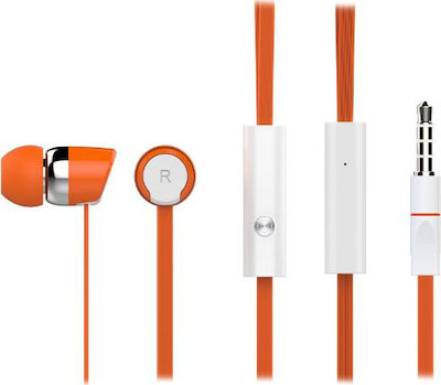 Yison Celebrat R20 In-ear Handsfree with 3.5mm Connector Orange