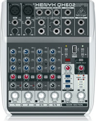 Behringer Xenyx Consolă Analogică 6 Canale cu Putere fantomă & 2 Intrări XLR