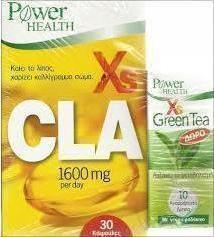 Power Health Xs Cla 1600mg 30 Kapsoyles Green Tea 10 Anabrazonta Diskia Skroutz Gr