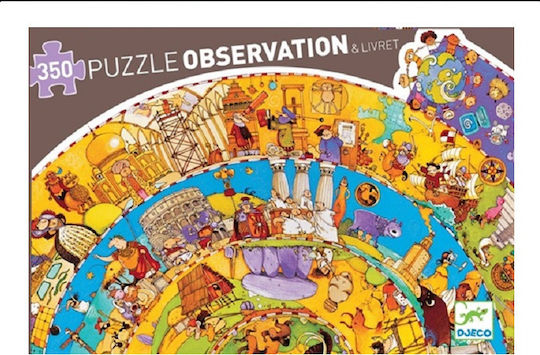 Puzzle pentru Copii Istoria Evoluției Omului pentru 7+ Ani 350buc Djeco