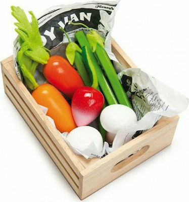 Le Toy Van Joc Fructe & Legume Harvest Vegetables din Lemn pentru 3+ Ani TV182