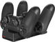 SpeedLink Jazz Usb Charger Βάση Φόρτισης για 2 χειριστήρια PS4 Μαύρη SL-450000-BK