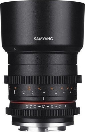 Samyang Crop Camera Lens 50mm T1.3 AS UMC CS Cine Telephoto / Standard for Micro Four Thirds (MFT) Mount Black