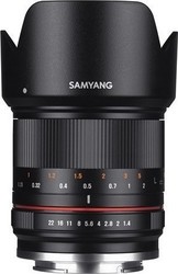 Samyang Crop Camera Lens 21mm f/1.4 ED AS UMC CS Steady for Micro Four Thirds (MFT) Mount Black