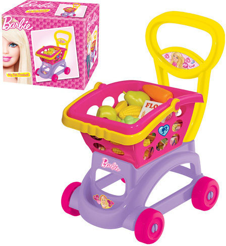 Dede Kids Shop Barbie Shopping Cart Barbie 23pcs 01972