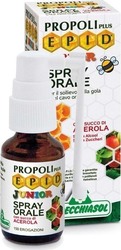 Specchiasol Propoli Plus E.P.I.D. Junior Spray Gluten-Free Strawberry 15ml Specchiasol Propoli Plus E.P.I.D. Junior Spray Gluten-Free Strawberry 15ml