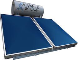 Advance Solar Evo Încălzitor solar de apă 200 litri Sticlă Dublă acțiune cu colector de 4 metri pătrați