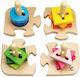 Hape Formsortierspielzeug Early Explorer Creative Peg Puzzle aus Holz für 18++ Monate