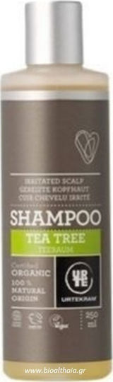 Urtekram Tea Tree Шампоан за раздразнен скалп Органичен против суха кожа за чувствителен скалп за всички типове коса 250мл