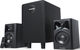 M-Audio Heimkino-Lautsprecherset 2.1 AV32.1 110W Schwarz