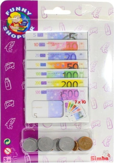 Simba Kids Cash Register Euro for 3+ Years Old 104528647