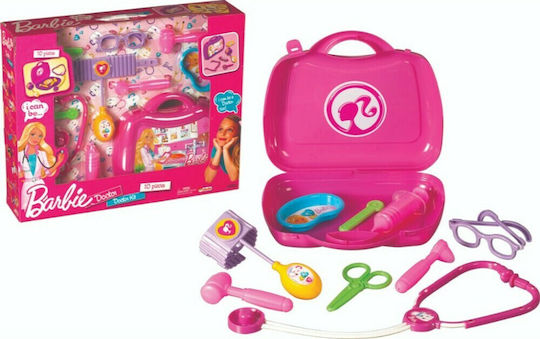 Dede Kids Medical Set Barbie Medical Set Barbie for 3+ Years Old 10pcs 01829