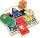 Ξύλινο Παιδικό Puzzle Σφηνώματα Τα Πρώτα Σχήματα 5pcs Melissa & Doug