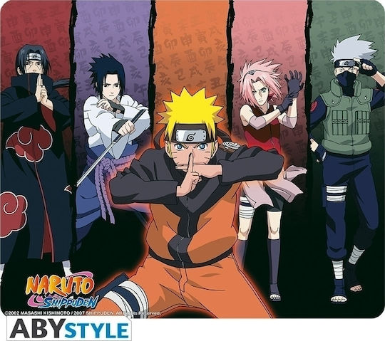 Abysse MousePad Naruto Shippuden Group Mauspad 235mm Mehrfarbig