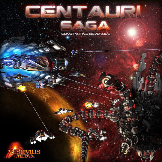 Board Game Centauri Saga 13+ Years Old Vesuvius Media