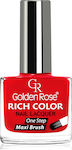 Golden Rose Rich Color Gloss Βερνίκι Νυχιών Μπορντό 11 10.5ml