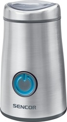 Sencor Електрически Кафемелачка 150W с капацитет за кафе на зърна 50гр Сребрист