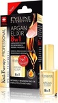 Eveline Argan Elixir 8 in 1 Λαδάκι για Επωνύχια με Πινέλο 12ml