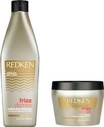 Redken Frizz Dismiss Set Haarpflegeset mit Shampoo