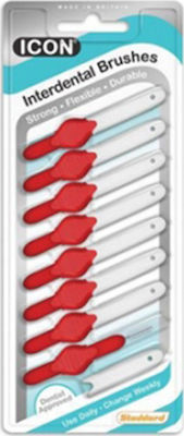 Stoddard Dental Icon Interdental Brushes 0.5mm Red 8pcs