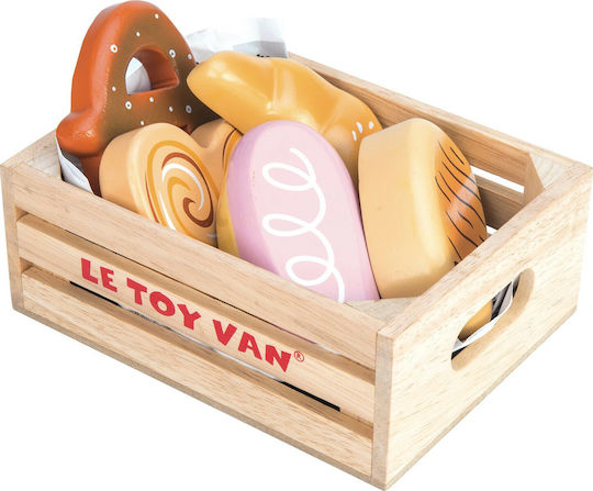 Le Toy Van Καλάθι με Είδη Αρτοποιΐας από Ξύλο για 3+ Ετών 5τμχ