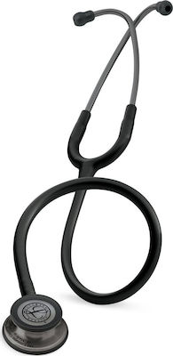 3M Littmann Classic III Finish Adults Non Chill Double Head Stethoscope Black