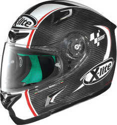 X-Lite X-802RR Ultra Carbon Moto GP Full Face Helmet 1350gr White/Red