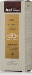 Korres Abyssinia Superior Gloss Colorant Haarfarbe kein Ammoniak 66.66 Blonde Dark Bright Red 50ml