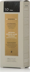 Korres Abyssinia Superior Gloss Colorant Haarfarbe kein Ammoniak 1.0 Black 50ml