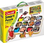 Kinderpuzzle Smart für 2++ Jahre 12pcs Quercetti