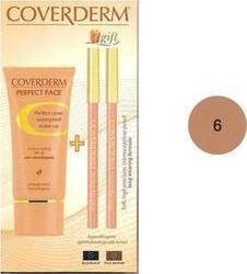 Coverderm Комплект за грим за лице и очи 3 броя