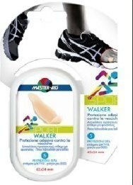 Master Aid Sport Walker 6.2x2.4cm Blister Patches 5pcs