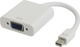 Aculine AD-017 Конвертор DisplayPort Мъжки към VGA Женски Бял 1 Брой