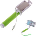 17021 Selfie Stick με Καλώδιο 3.5mm Πράσινο