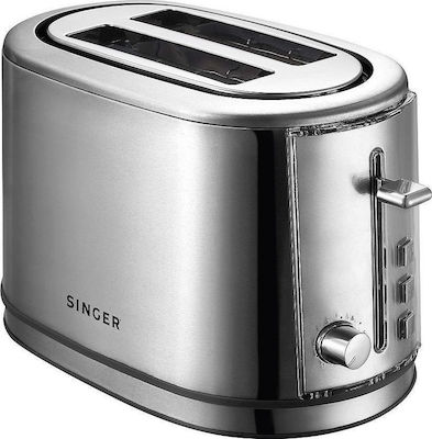 Singer Toaster 2 Schlitze 850W Inox