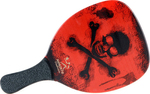 My Morseto Fashion Pirates Beach Racket Red 400gr with Straight Handle Black