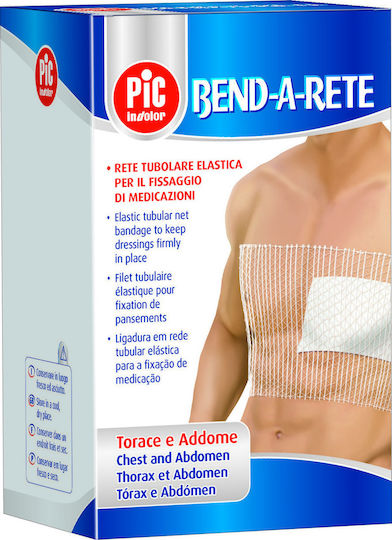 PiC Solution Bend A Rete Chest & Abdomen Elastic Net Bandage for Support