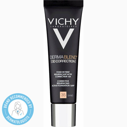 Vichy Dermablend 3D Correction Liquid Foundation 35 Sand 30ml