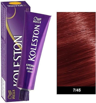 Wella Koleston 7/45 Ξανθό Κόκκινο 60ml