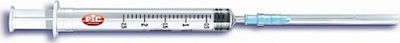 Pic Solution Syringe 23G x 1 1/2"mm 2.5ml 1pcs