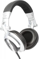Power Dynamics PH510 Wired Over Ear DJ Headphones Silver