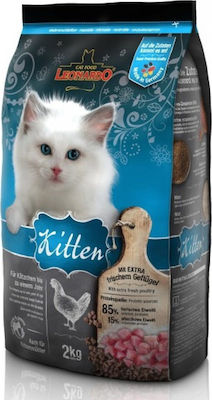 Leonardo Kitten Dry Food for Juvenile Cats with Chicken 7.5kg