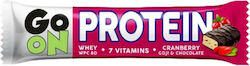 Go On Nutrition Protein Μπάρα Πρωτεΐνης με Γεύση Cranberry Goji Chocolate 50gr