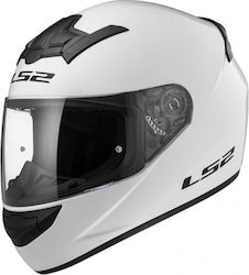 LS2 FF352 Rookie Solid White Κράνος Μηχανής Full Face 1350gr